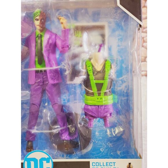 DC Multiverse Batman TWO FACE (Jokerized) 7" Figure Gold Label Target Exclusive - Picture 2 of 5